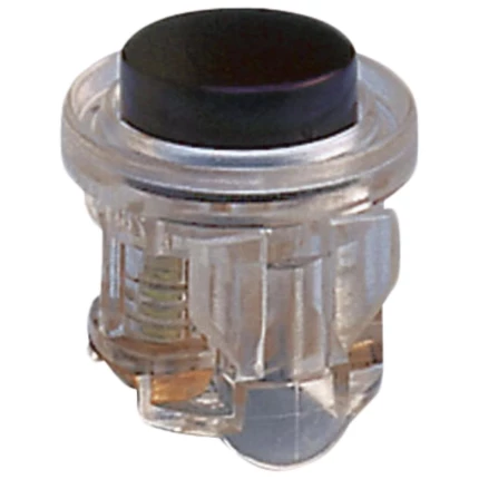 Tryk t/ringetryk D642 transparent/sort