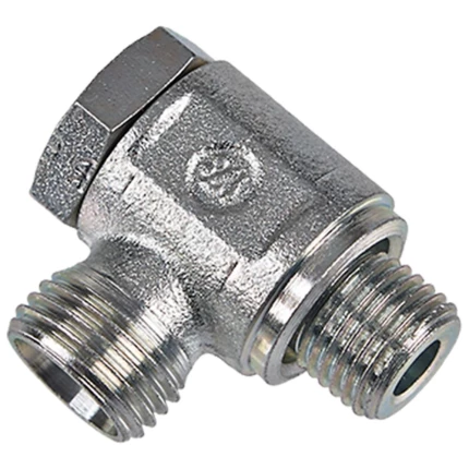 Hydr. svingforskruning K1318LLR for rør ø8mm Hydr. svingforskruning K1318LLR for rør ø8mm