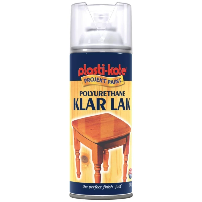 PlastiKote klar lak spray 400ml