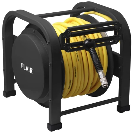 Flair slangeopruller luft åben 30 mtr 3/8″ m/nip.