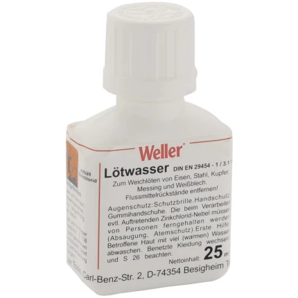 Weller loddevand 25ml