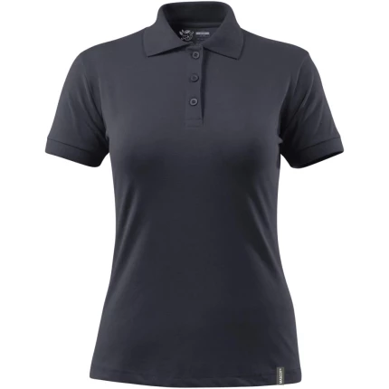 Crossover poloshirt dame genanvendt mat.