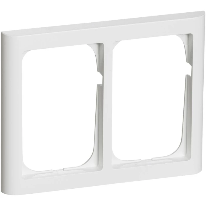 Ramme Fuga 63 Softline 2×1,5 modul hvid