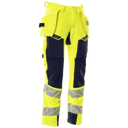 Accelerate Safe buks m/hængelommer hi-vis