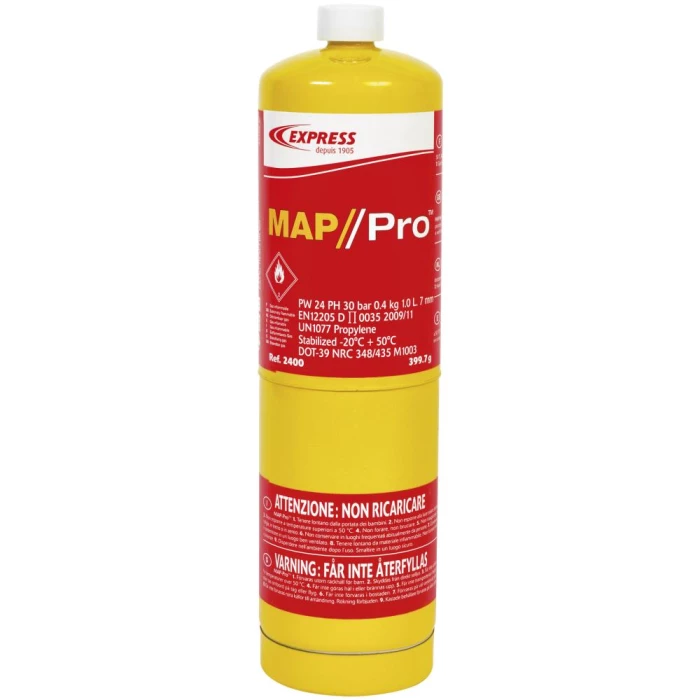 Express specialgas MAP//Pro 2400°C, dåse 400g