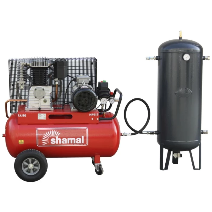 Shamal S55/90 kompr. 540l/m 5,5HK 400V + tank 90lt