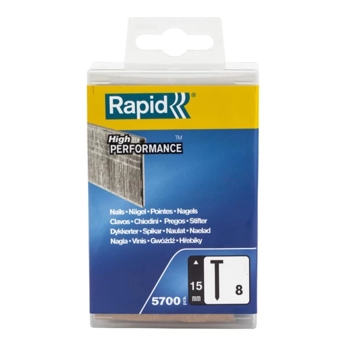 Rapid stift nr.8 galv.15mm pk/5700