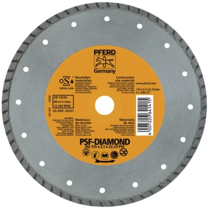 Pferd diamantklinge 22,23