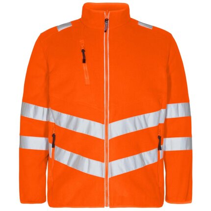 Safety fleecejakke zip-in hi-vis