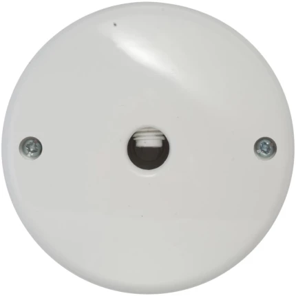 Udløbsroset T-model 5-pol ø80 mm hvid