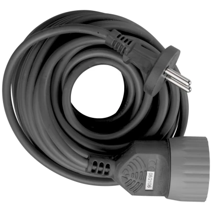 Kabelsæt u/jord 2G1,5mm² 5mtr sort