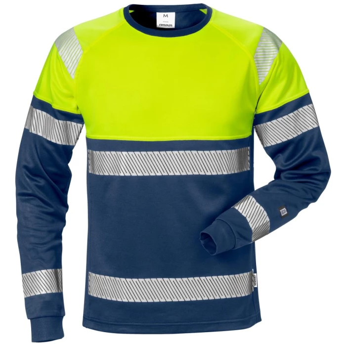 Hi-vis langærmet t-shirt kl.1 7519