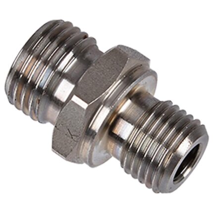 Hydr. lige indskruning ø12mm×3/8″ K9312LN Hydr. lige indskruning ø12mm×3/8″ K9312LN
