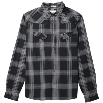 Western shirt smoked grey