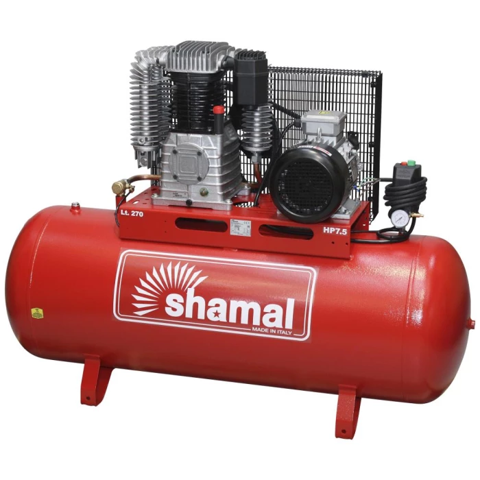 Shamal kompressor S75/270 870 ltr/min 7,5HK 400V