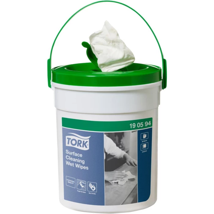 Tork Wet Wipes t/overfladerengøring. 4 spande