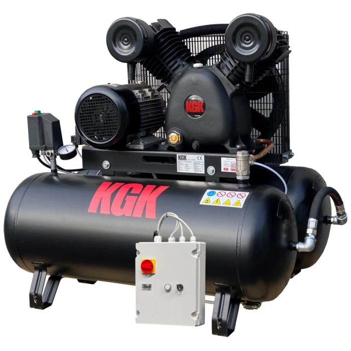 Kompressor 90+90/75SW 560lt/min 400V 2×90ltr tank