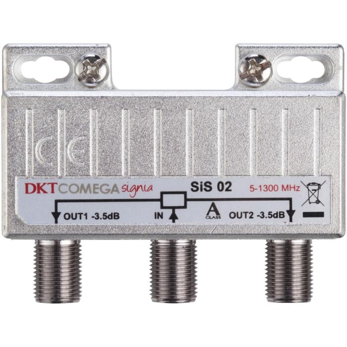 Signalfordeler 2-vejs t/F-kon