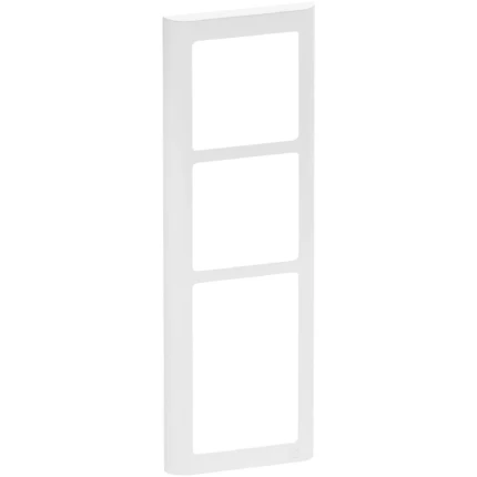 Ramme Fuga Soft 3,5 modul hvid