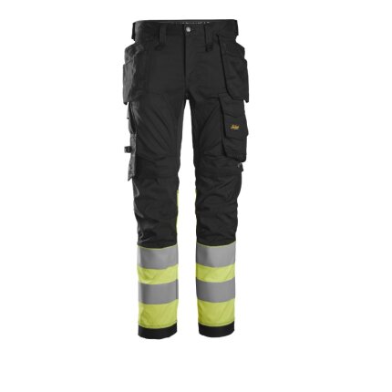 Snickers Arbejdsbuks 6234 Hi-viz sort/gul