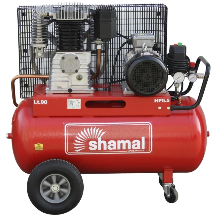 Shamal kompressor S65/90 720 ltr/min 5,5HK 400V