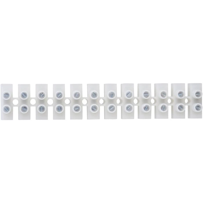 Klemrække 12-polet 2,5 mm² klar