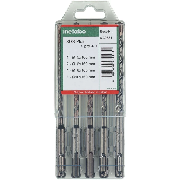 Metabo Bor SDS-plus sortiment 5,6,8,10 mm