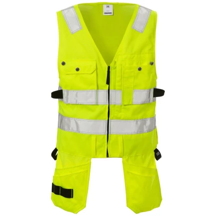 Hi-vis vest m/justerbar vidde kl. 2 5003