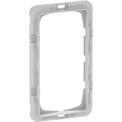 Ramme Fuga Soft 2×1,5 modul hvid Ramme Fuga Soft 2×1,5 modul hvid