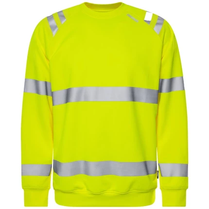 Hi-vis sweatshirt kl.3 7862 GPSW gul