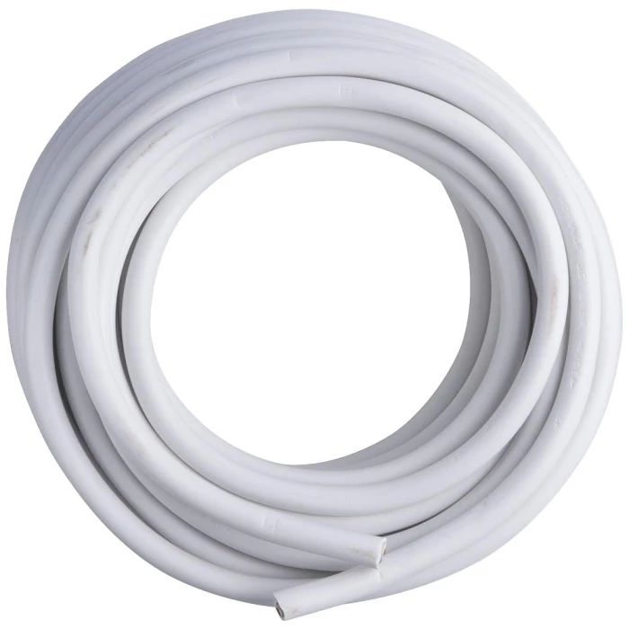 Plastkappeledning rund 3G1,5 mm² hvid