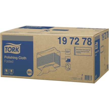 Tork polerklud hvid W4 krt/5 pk