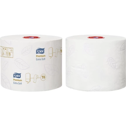 Tork toiletpapir Premium T6 x-soft 70 mtr, 27 rl