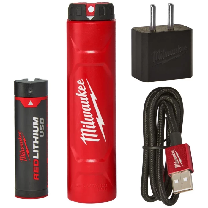 Batteripakke NRG-201, L4 USB-batt. 2,5Ah+USB-lader