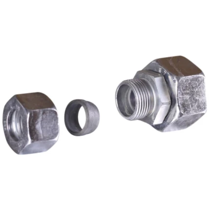 Skærering 15 mm galvaniseret