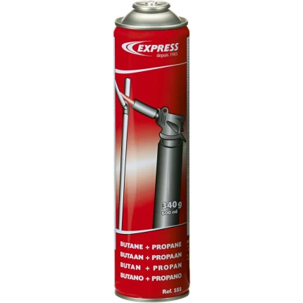 Express gas 555 butan/propan, dåse 340g/600ml