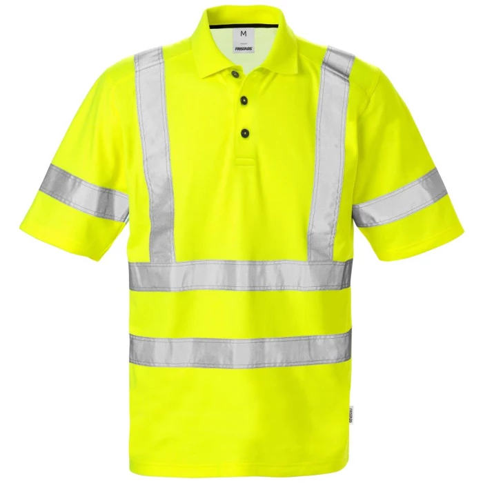 Hi-vis poloshirt kl.3 7025