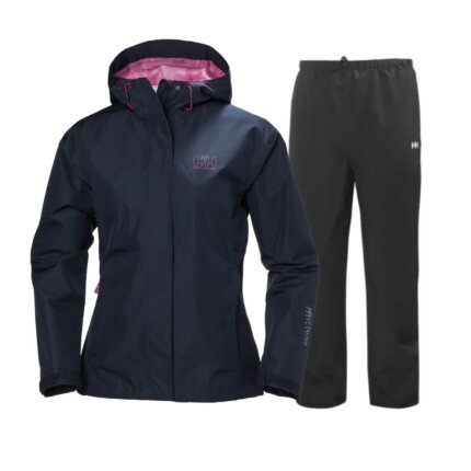 Regnsæt HH Dame navy str XXL Regnsæt HH Dame navy str XXL