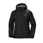 Helly Hansen Seven J RegnJakke Dame Sort str. M