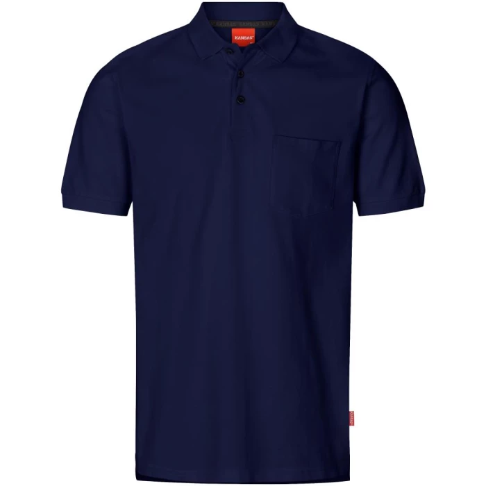 Apparel poloshirt bomuldspiqué m/lomme