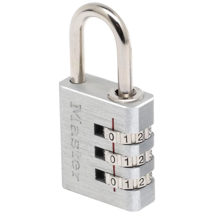 MasterLock hængelås 7630EURD m/kode 30mm alu