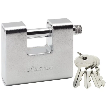 MasterLock hængelås M40EURDCC 70mm rustfri