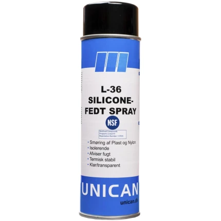 Unican L-36 siliconefedt 500ml