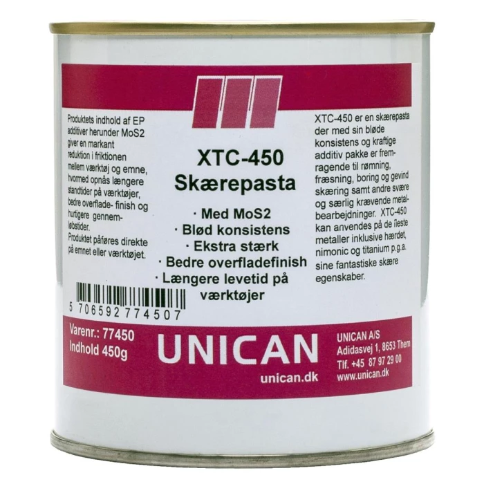 Unican XTC-450 skærepasta 450g