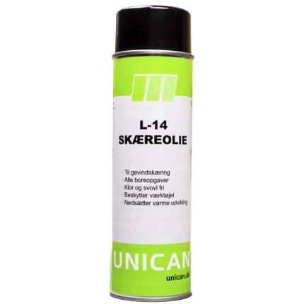 Unican L-14 skæreolie 500ml