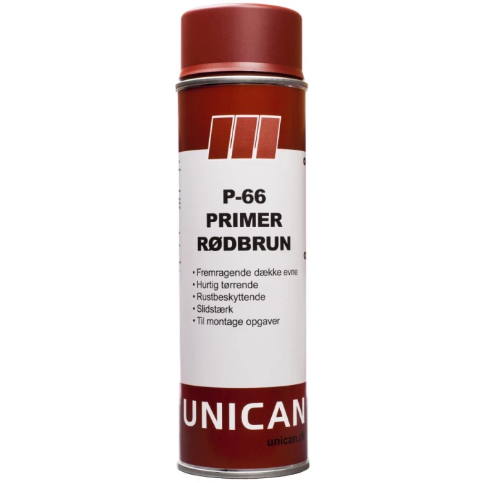 Unican P-66 rødbrun primer 500ml