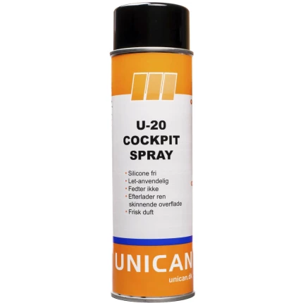 Unican U-20 cockpit spray 500ml