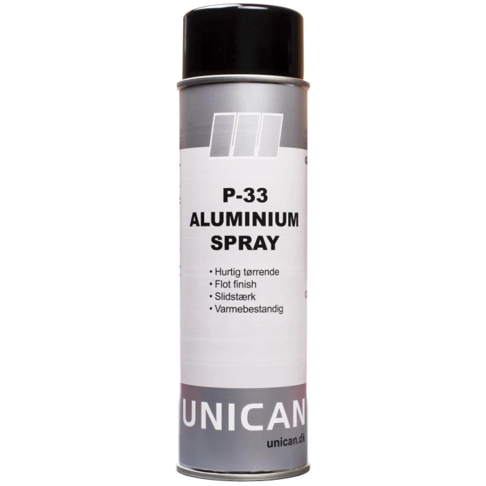 Unican P-33 aluminium spray 500ml