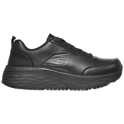 Skechers Work Max Cushioning Elite SR Filchner arbejdssko sort