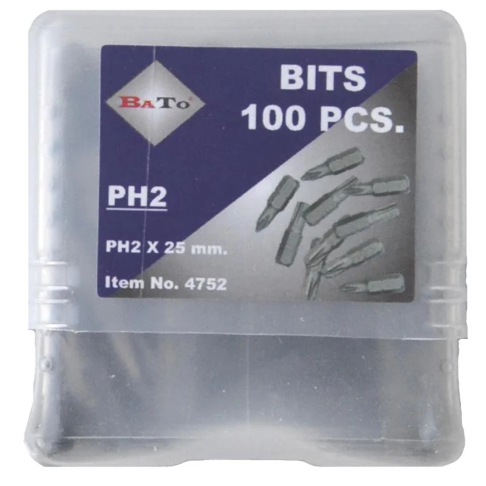 Bits 1/4″ PZ1-3 L:25/50/127 mm